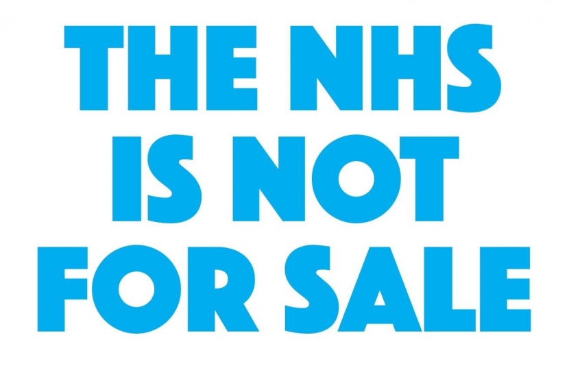 This NHS is not for Sale