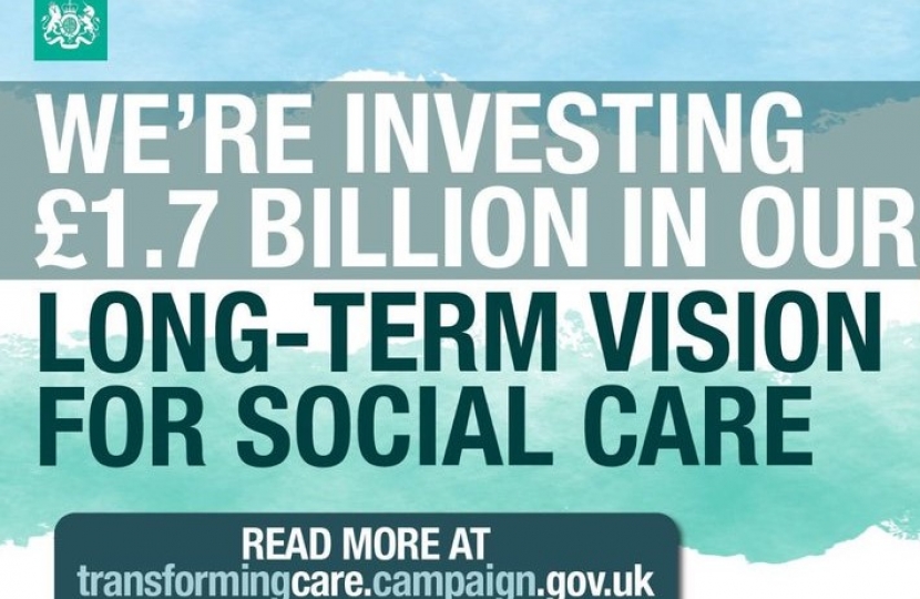 'We're investing £1.7 billion in our long-term vision for social care'