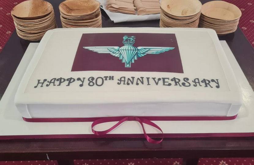 80th anniversary of The Parachute Regiment