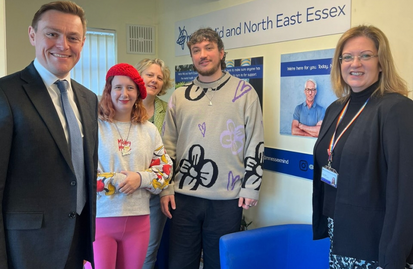 Visit to Mid and North East Essex MIND 