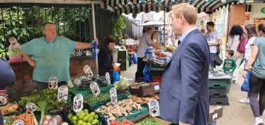 Talking to Colchester's street traders