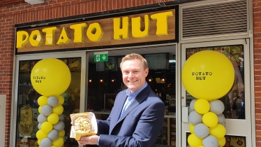 Potato Hut Colchester Official Opening