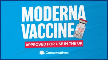 Moderna Vaccine Approved for Use in the UK