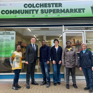 Visit to Colchester Community Supermarket