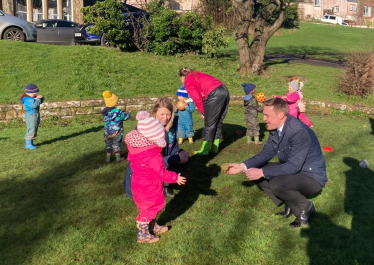 Ministerial visit to St Bees Little Learners Nursery