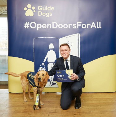 Guide Dogs #OpenDoorsForAll Event